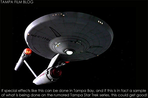 A new Star Trek original series produced by a team of Tampa indie filmmakers? Rumor, or fact?