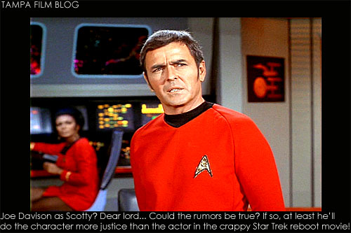 Joe Davison as Scotty is one rumor which I hope turns out to be true!
